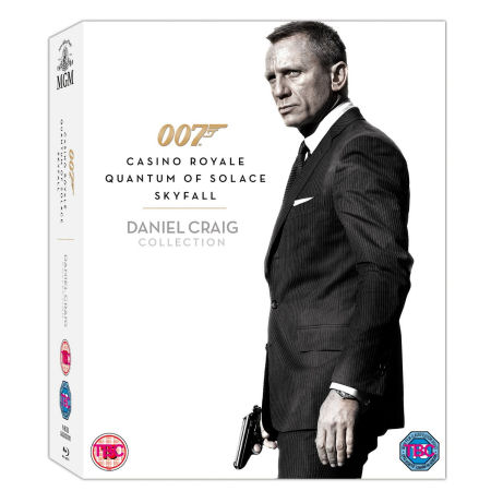 Daniel Craig triple pack James Bond Blu-Ray collection available in ...