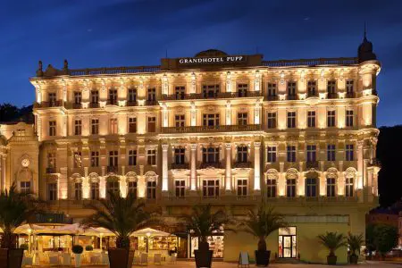 Grandhotel Pupp is one of the many Casino Royale filming locations you can visit in Czechia.